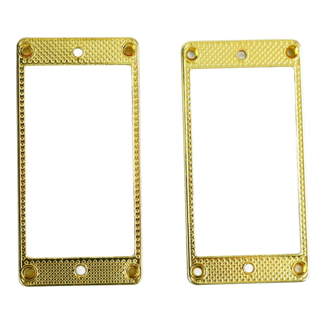 Oubit Metal Pickup Frame,2PCS Guitar Pickup Frame Bridge Neck Pickups Cover Frame Replacement Partfor Electric Guitar Revolutionary Design