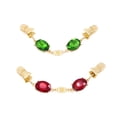 thumbnail image 3 of HONMEET 2-Pack Sweater Chain Clips with Sparkling Crystals, Stylish Cardigan Clamps in Mixed Colors, Sweater Accessories Set, 3 of 7