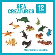 Best Brands Realistic Animal Toy Figurines, Educational Toy for Children, 12 Piece per Pack, Designs May Vary, Suitable for Ages 3+