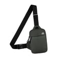 thumbnail image 1 of Bolsa deportiva informal para el pecho Macarena para mujeres hombres resistente al agua Con bolsillos gris, 1 of 8