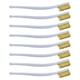 thumbnail image 1 of Eigraketly Cepillo de alambre eficiente marrón claro 8x para limpieza de boquillas, cepillo de latón duradero y fácil de usar, ligero Artesanía, 1 of 6