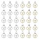 thumbnail image 1 of Encanto de perla Uxcell de 8mm, 100 piezas de cuentas de perlas falsas para hacer joyería, pulseras, aretes, collares, 1 of 5