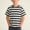 Black, variant on Boys Striped T Shirts Kids Fashion Crewneck Short Sleeve Loose Summer Tees Tops Classic Casual Cotton Tshirts 1-14 Years