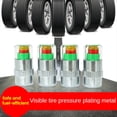 thumbnail image 4 of Indicador de Presión de Neumáticos de Coche de 4 Piezas, Indicador de Presión de Neumáticos, Alerta de Monitoreo, Sensor de Tapa de Válvula, Detección de Válvula Externa, 4 of 5