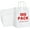 White, variant on Gift Bags 8.25" x5.9 x3.15 100Pcs White Kraft Paper Bag with Handles for Small Business Christmas Bulk, Wedding, Party Favor, Shopping, Lunch, Halloween Trick-or-Treat Bags