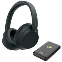 Sony Sony WH-CH720N Noise Canceling Wireless Headphones Bluetooth Over The Ear Headset with Microphone and Alexa Built-in, Black With Green Extreme Portable Wireless Charger