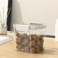 thumbnail image 2 of Airtight Food Storage Containers for Kitchen, Stackable Dry Food Jars Set with Secure Buckle Lids, Assorted Sizes for Grains, Snacks, and Pantry Organization, 2 of 3