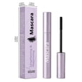 thumbnail image 3 of QunYou Waterproof Eyelash Makeup Mascara for Women Lengthening Volumizing Smudge-Proof Warm Water Removal Daily Wear 8ml, 3 of 9