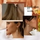 thumbnail image 5 of 1 caja de 24 pendientes con borlas de 3 estilos, cadena con borlas y dijes de diamantes de imitación., 5 of 9
