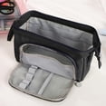 thumbnail image 4 of Ohmyroo Large Capacity Stationery Bag Multi Layer Pencil Case Organizer For Office Home Storage Multicolor 8 Inch, 4 of 6