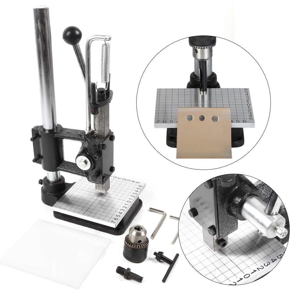 1.5-13mm Adjustable Leather Craft Imprinting Machine Low Noise Multifunctional Leather Stamp Punching Tool