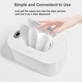 thumbnail image 3 of Baby Wipe Warmer with Digital Display Large Capacity Baby Wet Wipes Warmer Dispenser USB Powered, 3 of 5
