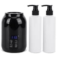 thumbnail image 2 of [Negro Europeo] Calentador Aceite Masaje Calentador Aceite Masaje Eléctrico Calentador Leche Corporal Con Pantalla LED Botella Dispensadora Adecuada para Salón Masajes SPA en El (UE Negro), 2 of 9