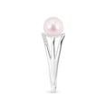 thumbnail image 3 of ANGARA Japanese Akoya Cultured Pearl Triple Split Shank Ring in 14K White Gold for Women | June Birthstone, Birthday, Anniversary, Jewelry Gift for Women | Pearl Ring, 3 of 8