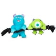 thumbnail image 3 of DISNEY PIXAR: Monsters, Inc. Sulley & Mike Hanging Plush Rope Squeaker Pet Toy, 3 of 5