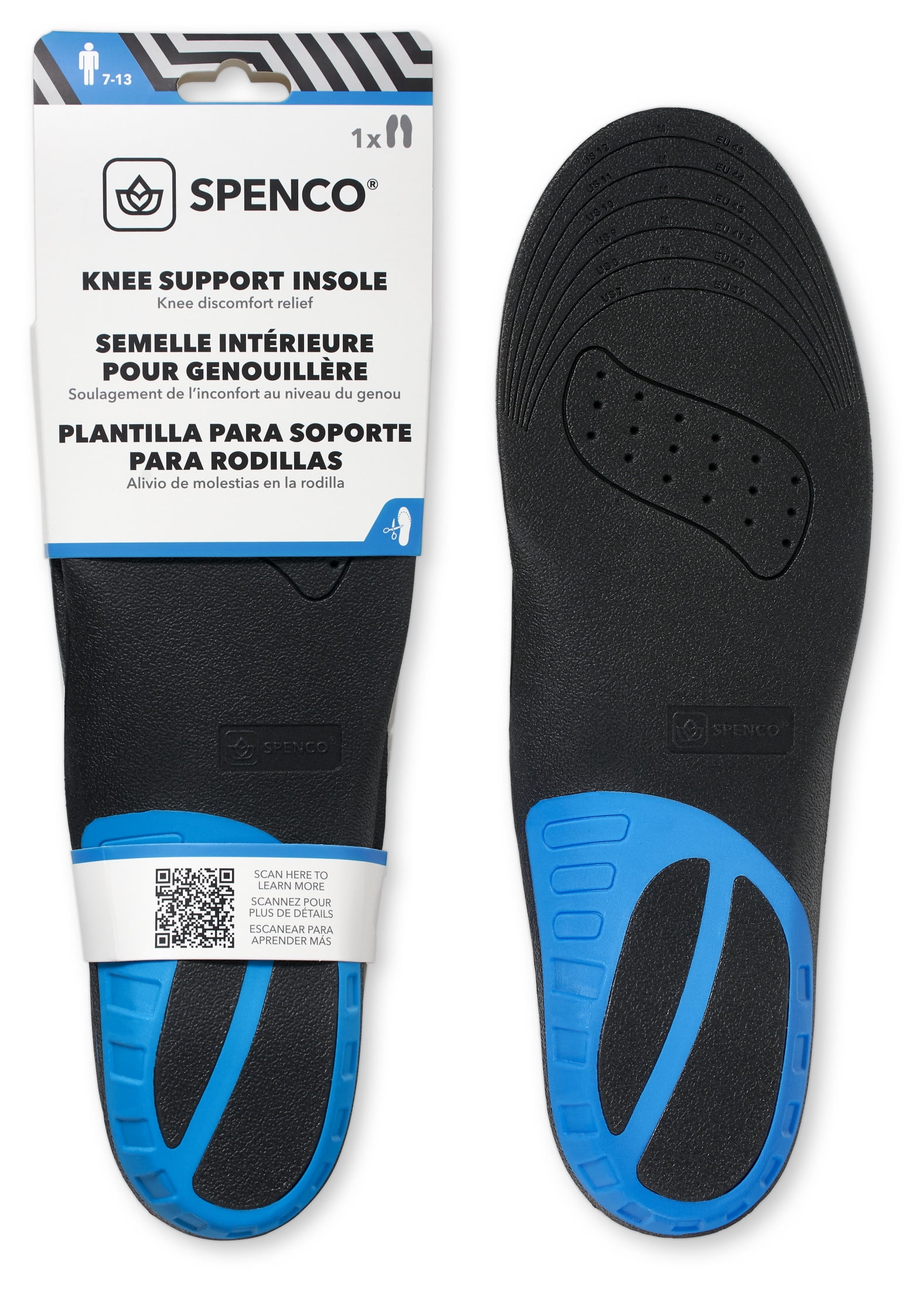 新品未使用　SEV INSOLE   L （26.0㎝～27.0㎝） Memory Foam Orthopedic Silica Gel Shoe Insoles - HA00216