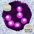 thumbnail image 6 of 18 Flameless Floating Led Tealight Candle Battery Operated Pink Tea Lights New, 6 of 6