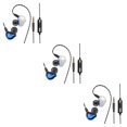 thumbnail image 2 of sweethay Auriculares CK9 de doble bobina móvil en la oreja, auriculares estéreo de graves pesados, Control en línea, auriculares con Type4 NO4, 2 of 6