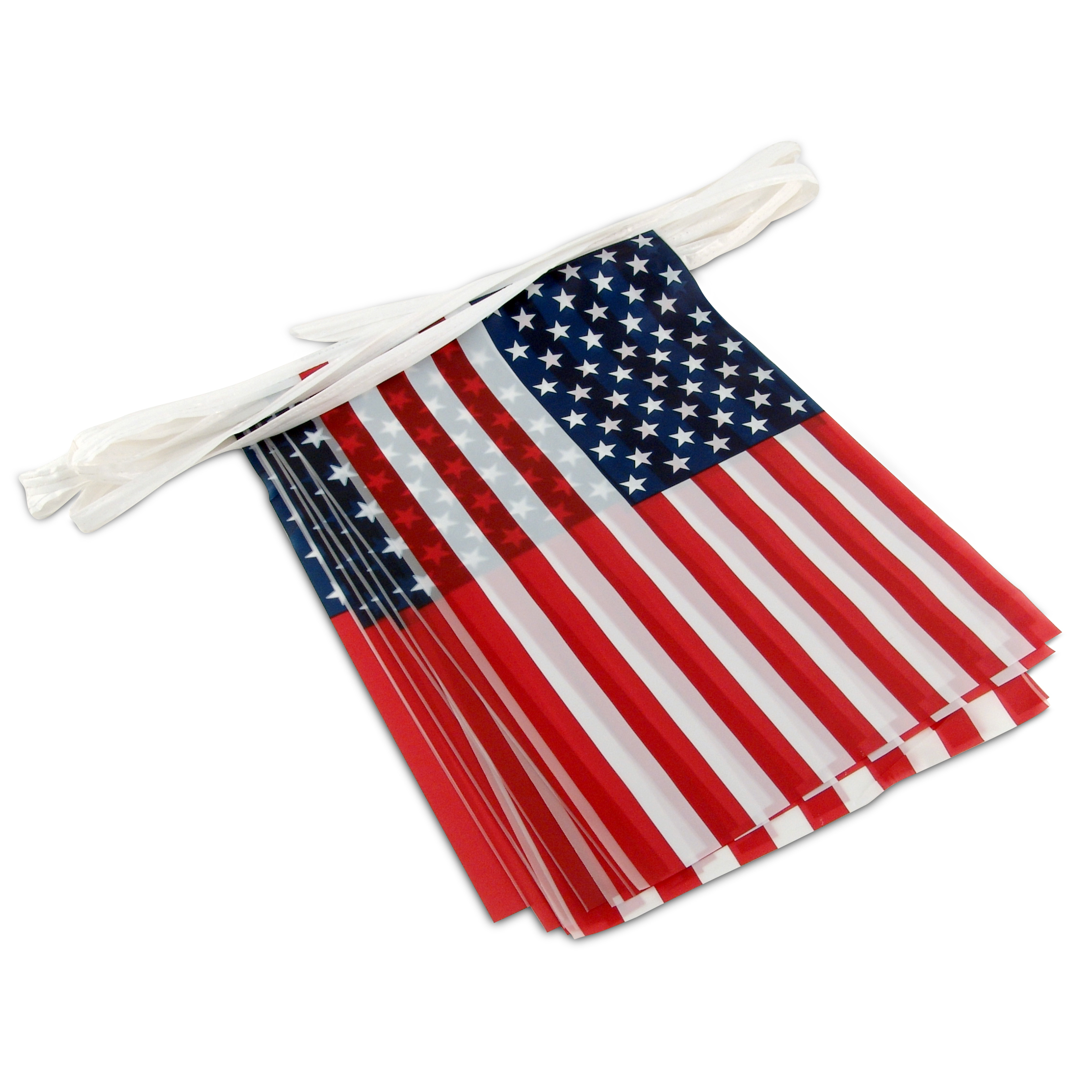 American Flag Pennant Streamers