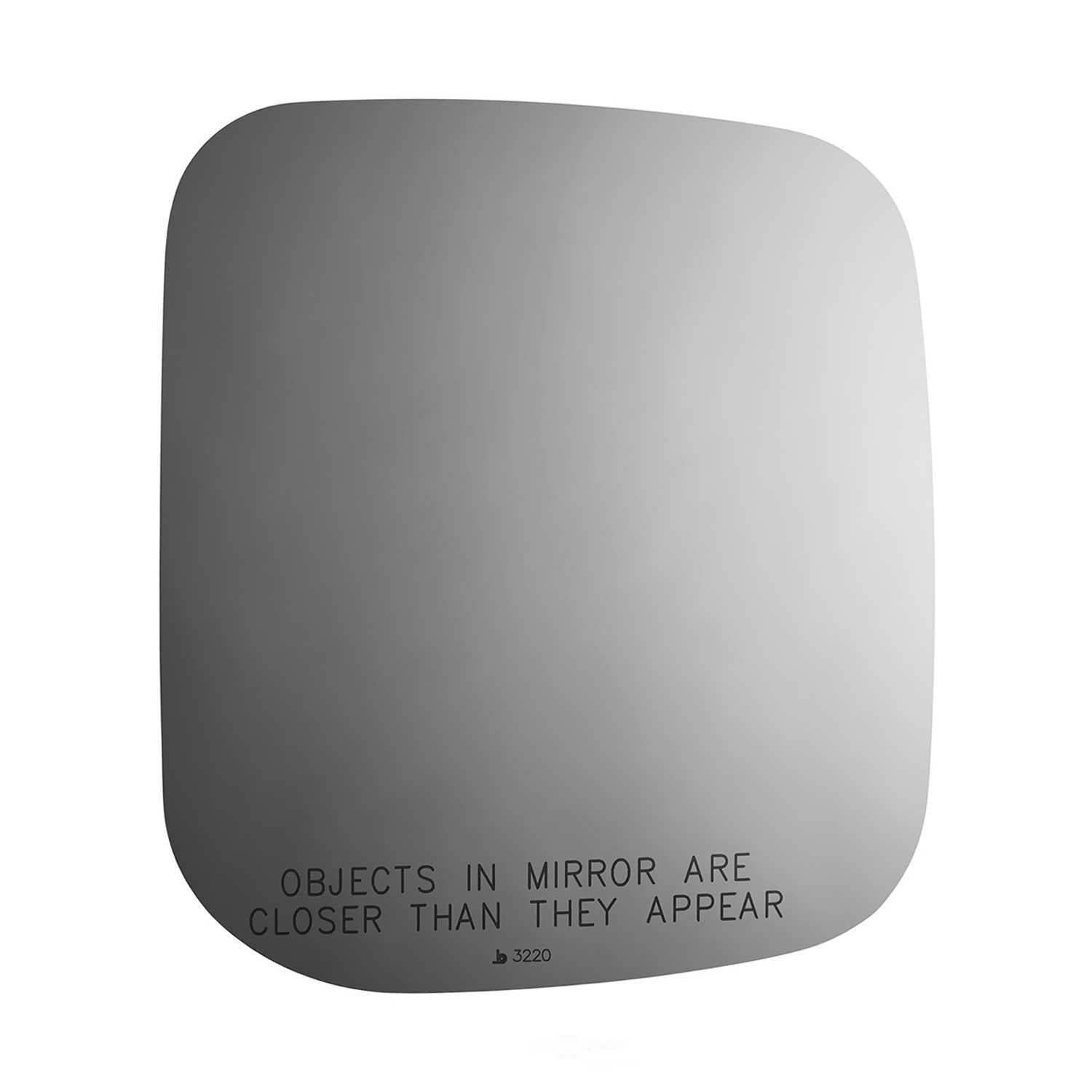 Burco Side View Mirror Replacement Glass - Clear Glass - 3220