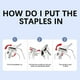 thumbnail image 4 of Compact Stapler Stapler 10 Sheets Capacity Portable Manual Desk Stapler for Office School, 4 of 5
