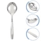 thumbnail image 4 of 2 PCS Exquisita casa de acero inoxidable cucharas simples cucharas de alimentos para comer, 4 of 6