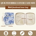 thumbnail image 7 of ZUXONGSY Rose Daisy Print Bible Case for Women Lightweight Bible Carrying Case Stylish Handbag with Handle Christian Tote Bag for Daily Commuter, 7 of 7