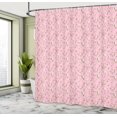 thumbnail image 4 of Ambesonne Japanese Print Shower Curtain, Magnolia Watercolor, 69"Wx70"L, Soft Pink and Sage Green, 4 of 4