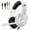White, variant on Gaming Headset Wired for PS5/PS4/PC/Switch Controller,Stereo Noise Cancelling Over Ear Headphones with Mic LED Light Bass Surround,CamoGray