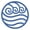 Blue Water, variant on Glass Door Decals – Double-Sided Safety Stickers to Prevent Accidental Collisions Pets, People Birds (Set of 2) Beach Scene