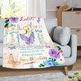 thumbnail image 2 of 55th Birthday Gift for Women, 55 Birthday Gifts for Women, 55th Birthday Decorations for Women, 1969 Birthday Gifts for Women, 55th Women Birthday Throw Blanket 60"X50", 2 of 6