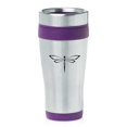 thumbnail image 1 of Tasse de Voyage Isolée en Acier Inoxydable 16oz Z863 Libellule, 1 of 2
