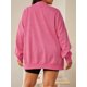 thumbnail image 3 of Sudadera navideña con parches brillantes para mujer, jerseys de cuello redondo y manga larga con estampado de Papá Noel y lentejuelas, blusas de gran tamaño, ropa de calle, 3 of 5