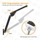 thumbnail image 5 of Paquete doble de 2 luces solares de pared para exteriores, 48 LED, color negro MFZFUKR CPB-US-DYP770-1, 5 of 5