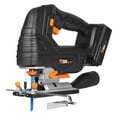 thumbnail image 2 of WEN 20V Max Cordless Brushless Jigsaw with 4.0 Ah Lithium Ion Battery and Charger, 2 of 8