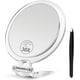 thumbnail image 1 of 30x Magnifying Mirror, Magnifying Mirror With Stand And Tweezers, Handheld Mirror With 30x/1x Magnification, Compact Mirror For Traveling, 30x Makeup, 1 of 4