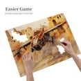 thumbnail image 2 of 1000 Piece SciFi Fighter Aircraft Jigsaw Puzzle For Adults – Vibrant, Challenging Wooden Brain Teaser, Dynamic Desert Ruins Art, Relaxing Stress Relief Game, Unique Gift & Home Decor, 2 of 7