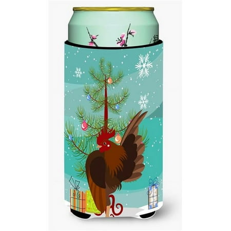 

Carolines Treasures BB9209TBC Malaysian Serama Chicken Christmas Tall Boy Beverage Insulator Hugger