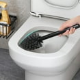 thumbnail image 6 of Toilet Brush and Holder Set with Drip Tray | Toilet Bowl Brush & Toilet Bowl Cleaner Brush Combo | Bathroom Cleaning Organizer | Strong Bristles | Easy Maintenance | Xuniizn, 6 of 8