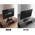 thumbnail image 4 of YANTONG Support Universel pour Téléviseurs de 50-85 Pouces / Support de Table de 44 Pouces avec Pivot de 80° / Supporte jusqu'à 143lbs / VESA Max 800x600mm / pour Salon, 4 of 5