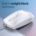 thumbnail image 1 of Professional G9 Office Gaming Mouse Ultra Slim Silent Mini Ergonomic Design Usb Wired Mouse Pc Laptops Notebook Accessories White, 1 of 4