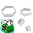 thumbnail image 3 of Juego de 4 cortadores de galletas hexagonales de balón de fútbol, ​​moldes de fondant para la Copa del Mundo de fútbol, ​​azúcar, pastel, postre TUNC Sencillez, 3 of 5