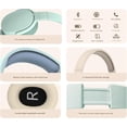thumbnail image 2 of Echosilence X Headphones, 2024 New Inallseason Headphones, Memory Foam Ear Cups, Bilateral Stereo Sound Headphones, Over The Ear Noise Canceling Headphones Wireless Bluetooth for Gym (Pink), 2 of 6