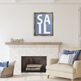 thumbnail image 3 of Stupell Industries Nautical Sail Text Nature Painting Gold Floater Framed Canvas Art Print Wall Art, 25 x 31, 3 of 10