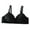 Black, variant on Kaemgyyd Womens T Shirt Bra Soft Comfy Lift up No Underwire Bra Adjustable Strap Full Coverage Padded Seamless Bra