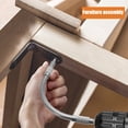 thumbnail image 2 of Lefu 1/4 Hex Flexible Shaft Bit Holder Impact Driver Ratchet Screwdriver Extend Rod, 2 of 9