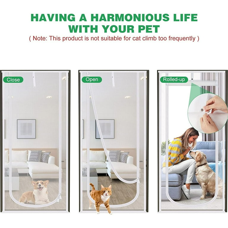 Cat safe screen best sale door