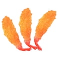thumbnail image 4 of 3pcs Tempuras Model Fake Shrimp Craft Kitchen Model Lifelike Tempuras Decoration Restaurant Prop, 4 of 5