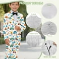 thumbnail image 6 of Xoenoiee Camping RVs Campfire Compass Tree Floral Leaves Print Boys Suits Slim Fit Tuxedo 2 Piece Kids Blazer Jacket Pants Formal Fashion Ring Bearer Outfit for Wedding, 11-12 Years, 6 of 7