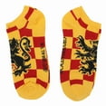 thumbnail image 2 of Harry Potter Gryffindor Lion Mascot 5-Pair Women's Ankle Socks, 2 of 6